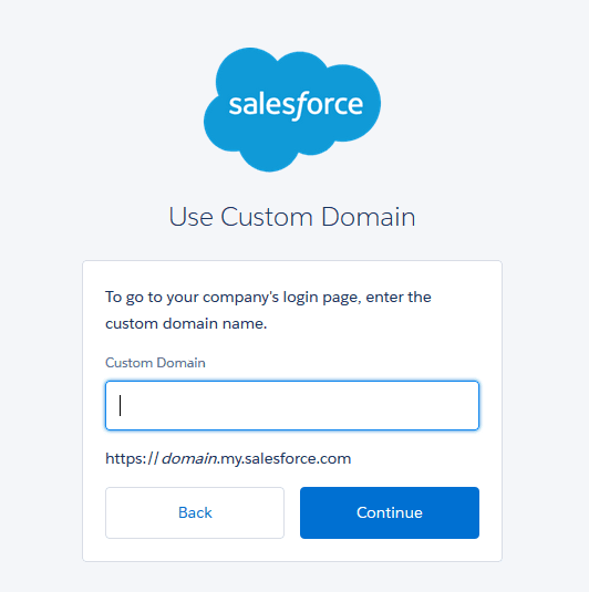 salesforce-custom-domain-login