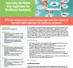 Healthcare Tech Mobile App