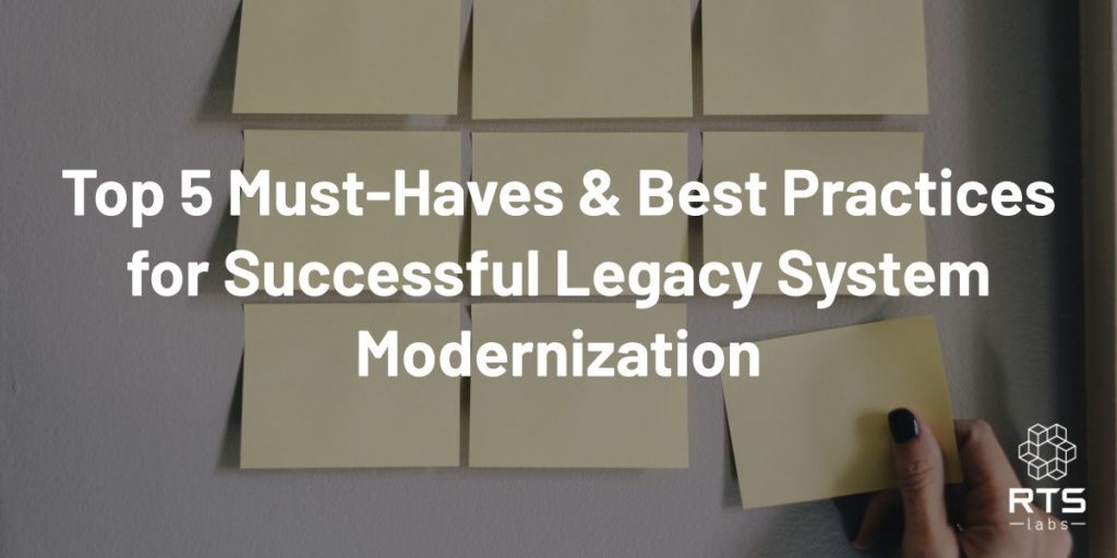 best practice legacy system modernization 1