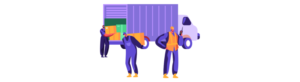 transportation logistics banner