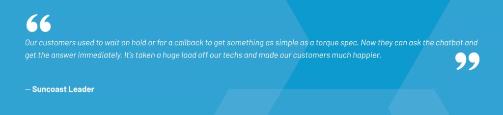 How we helped Suncoast to implement conversational AI assistant