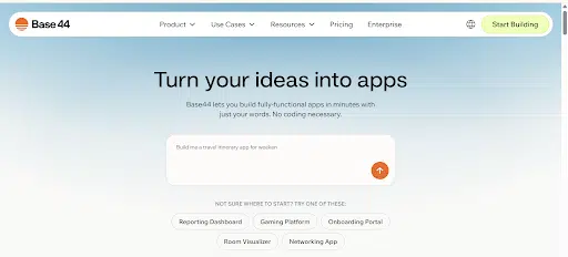 Base44 Homepage