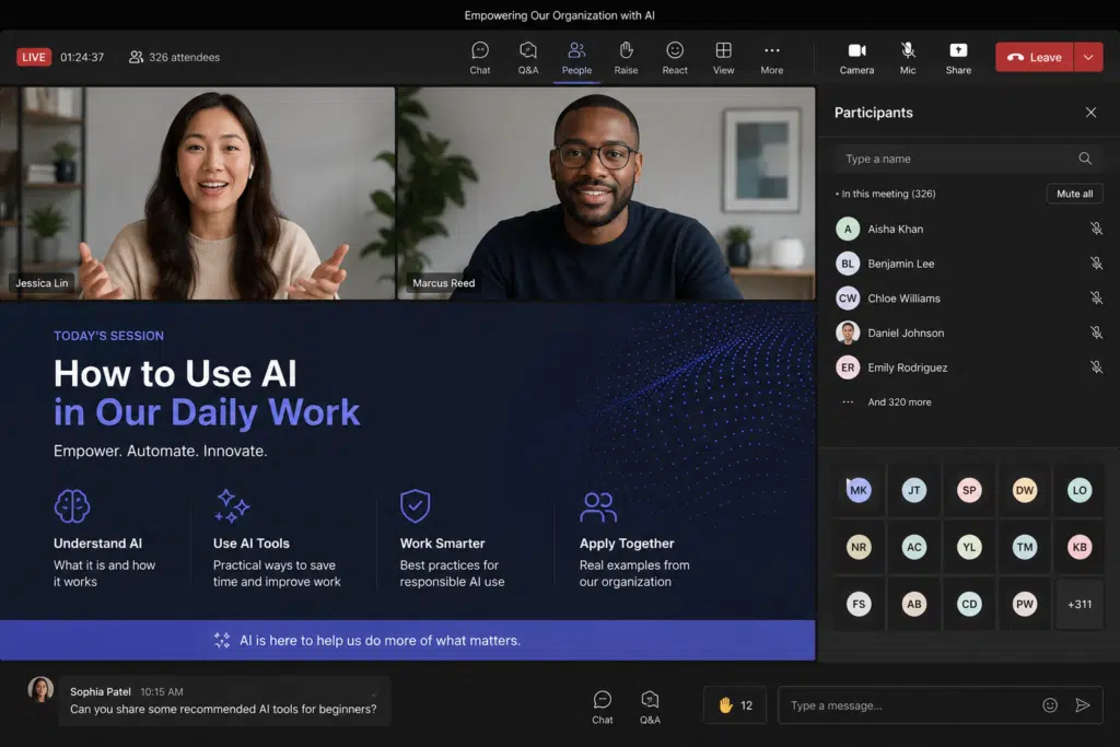 presentation ai training
